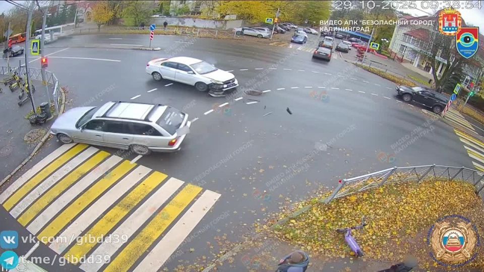 В Калининграде ежедневно происходят ДТП