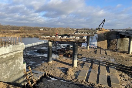 Строительство Северного обхода Калининграда по нацпроекту «Инфраструктура для жизни» идет опережающими темпами